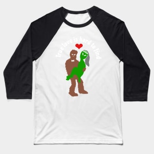 Bigfoot Valentine Baseball T-Shirt